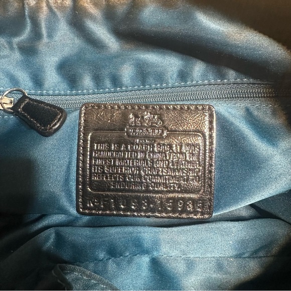 Coach Madison Dotted C Op Art Black Sophia Purse - Picture 7 of 8